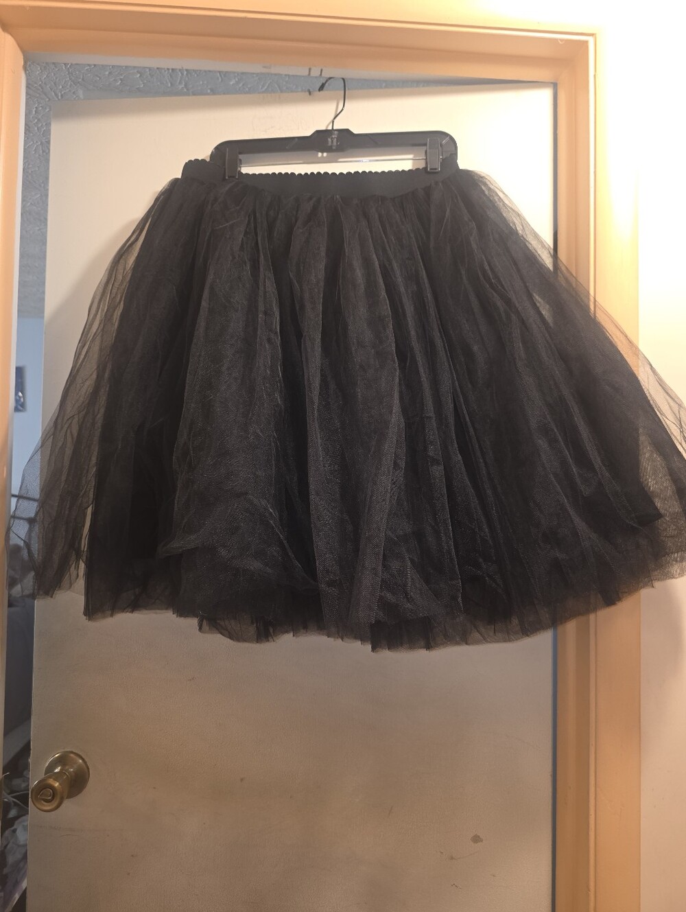 Black Tulle Skirt One Size Fits All Including Plus